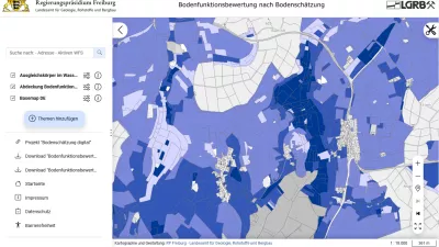 Visualisierung der Bodenschätzungsdaten